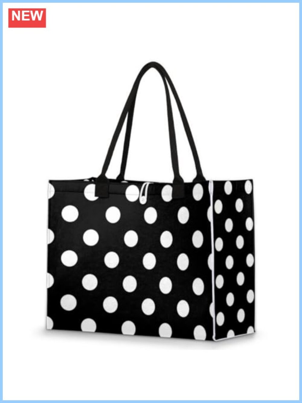 Large Canvas Jute Tote Bag Work Laptop Shoulder Handbag Gift for Women Mom